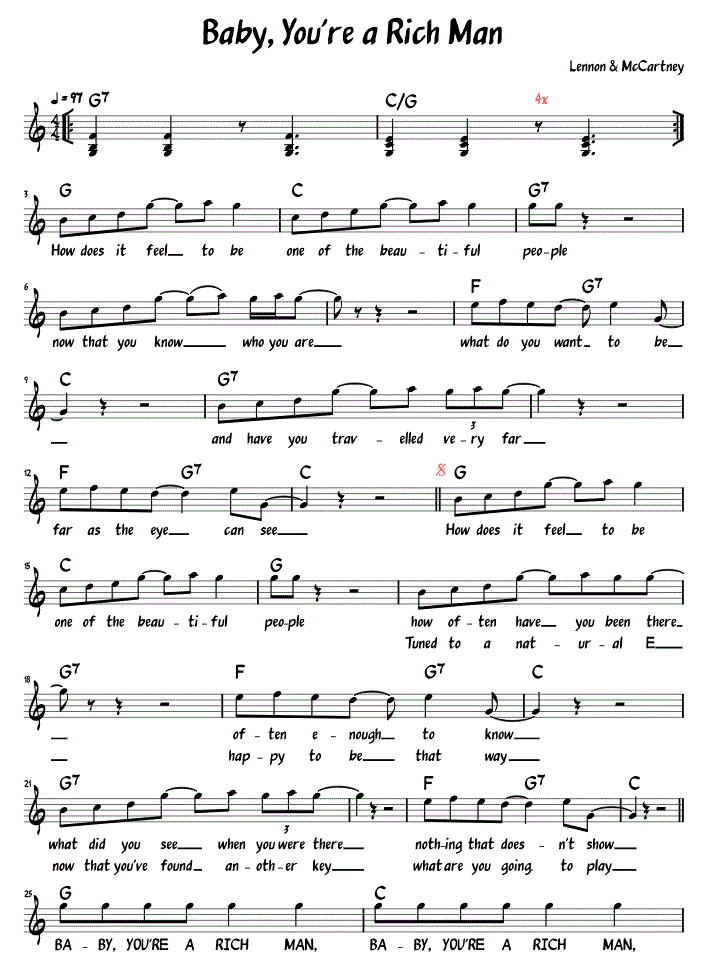 Sheet Music